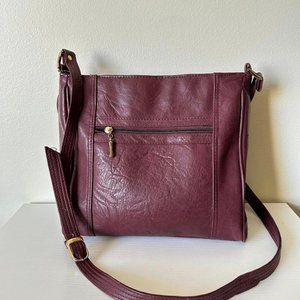 Basic Editions Mauve Shoulder Bag